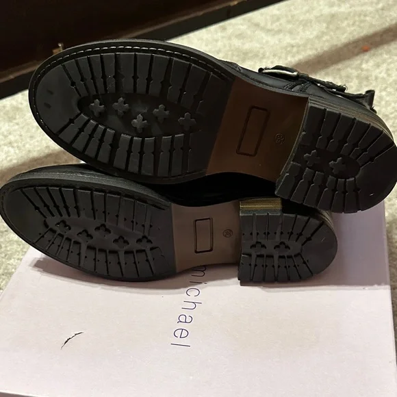 Black Buckle Boots - Picture 2 of 3